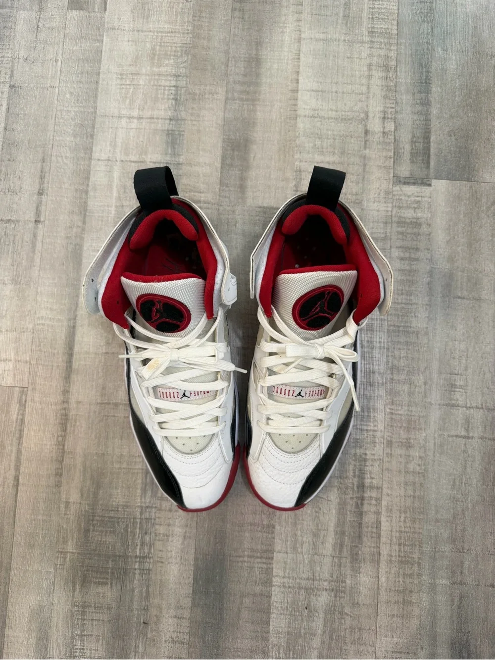 Nike Air Jordan Two Trey White Black Gym Red Men’s Shoes Size 10.5 DO1925-106